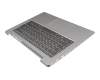 9Z.NSSBN.C0G Original Darfon Tastatur inkl. Topcase DE (deutsch) grau/silber mit Backlight