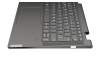 AM1FG000100 Original Lenovo Tastatur inkl. Topcase DE (deutsch) grau/grau mit Backlight