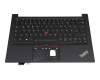 AM1HJ000500 CJ Original Lenovo Tastatur inkl. Topcase DE (deutsch) schwarz/schwarz mit Backlight und Mouse-Stick mit Ein/Aus Schalter