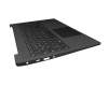 AP1K7000510 Original Lenovo Tastatur inkl. Topcase DE (deutsch) schwarz/grau mit Backlight