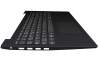 AP1RU000200 Original Lenovo Tastatur inkl. Topcase DE (deutsch) dunkelgrau/grau