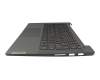 AP37H000240 Original Lenovo Tastatur inkl. Topcase DE (deutsch) blau/blau mit Backlight ohne Fingerprint