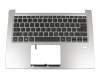 Acer Swift 3 (SF314-56) Original Tastatur inkl. Topcase DE (deutsch) schwarz/silber mit Backlight