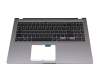 Asus F1500EA Original Tastatur inkl. Topcase DE (deutsch) schwarz/grau (SD)