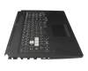 Asus FX706HM Original Tastatur inkl. Topcase US (englisch) schwarz/transparent/grau mit Backlight