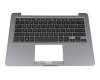 Asus VivoBook E406MA Original Tastatur inkl. Topcase DE (deutsch) schwarz/grau