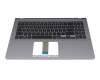 Asus VivoBook S15 S530UF Original Tastatur inkl. Topcase DE (deutsch) schwarz/silber/gelb mit Backlight silber/gelb