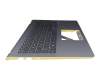 Asus VivoBook S15 S530UF Original Tastatur inkl. Topcase DE (deutsch) schwarz/silber/gelb mit Backlight silber/gelb