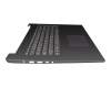 B203720B Original Lenovo Tastatur inkl. Topcase DE (deutsch) grau/grau