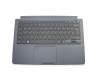 BA59-03763A Original Samsung Tastatur inkl. Topcase DE (deutsch) schwarz/anthrazit mit Backlight