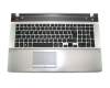 BA96-06101A Original Samsung Tastatur inkl. Topcase DE (deutsch) schwarz/silber