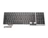 CP700238-XX Original Fujitsu Tastatur DE (deutsch) schwarz mit Backlight