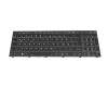 CVM18H960094305 Original Clevo Tastatur DE (deutsch) schwarz/weiß weiß