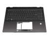 E2P-59101XX-TA2 Original MSI Tastatur inkl. Topcase DE (deutsch) schwarz/schwarz mit Backlight