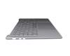 ET2LQ000210XYD Original Lenovo Tastatur inkl. Topcase DE (deutsch) grau/grau mit Backlight