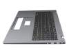 Emdoor NS16IDL Original Tastatur inkl. Topcase DE (deutsch) schwarz/grau mit Backlight