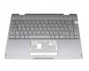 Emdoor YM14G Original Tastatur inkl. Topcase DE (deutsch) grau/grau