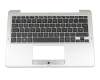 FBBKF008010 Original Asus Tastatur inkl. Topcase DE (deutsch) schwarz/silber