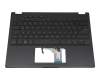 GV301-AUX Original Asus Tastatur inkl. Topcase DE (deutsch) schwarz/schwarz mit Backlight