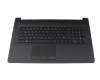 HP 17-by0000 Original Tastatur inkl. Topcase DE (deutsch) schwarz/schwarz (DVD, Optik \"Diamond\")