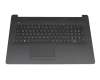 HP 17-by2000 Original Tastatur inkl. Topcase DE (deutsch) schwarz/schwarz (TP/ohne DVD)