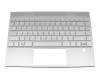 HP Envy 13-aq0700 Original Tastatur inkl. Topcase DE (deutsch) silber/silber mit Backlight