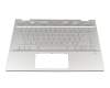 HP Pavilion x360 14-cd1100 Original Tastatur inkl. Topcase DE (deutsch) silber/silber mit Backlight