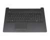 HPM17K53d03930 Original HP Tastatur inkl. Topcase DE (deutsch) schwarz/schwarz (PTP/ohne DVD)