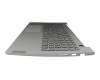 L1CZ0C900E1 Original Lenovo Tastatur inkl. Topcase DE (deutsch) grau/grau mit Backlight