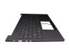 L1CZ13K00T9 Original Lenovo Tastatur inkl. Topcase DE (deutsch) schwarz/grau mit Backlight