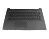 L22751-051 Original HP Tastatur inkl. Topcase FR (französisch) schwarz/schwarz (PTP/bez DVD)