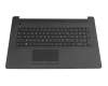 L25445-051 Original HP Tastatur inkl. Topcase FR (französisch) schwarz/schwarz (DVD, Optik \"Diamond\")