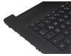 L48755-041 Original HP Tastatur inkl. Topcase DE (deutsch) schwarz/schwarz (DVD) (Optik: Grobmuster)