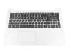 LCM16H66D0-686 Original Lenovo Tastatur inkl. Topcase DE (deutsch) grau/weiß