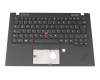 LIM18F86D0JG62 Original Lenovo Tastatur inkl. Topcase DE (deutsch) schwarz/schwarz mit Backlight und Mouse-Stick