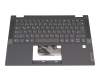 Lenovo IdeaPad Flex 5-14ARE05 (81X2) Original Tastatur inkl. Topcase DE (deutsch) grau/grau (Fingerprint)