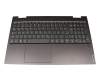 Lenovo Yoga C740-15IML (81TD) Original Tastatur inkl. Topcase DE (deutsch) grau/grau mit Backlight