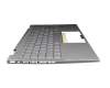 M01289-041 Original HP Tastatur inkl. Topcase DE (deutsch) silber/silber mit Backlight Fingerprint / Hintergrundbeleuchtung