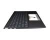 NB2551BA-C Original Asus Tastatur inkl. Topcase DE (deutsch) grau/grau mit Backlight