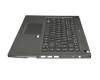 NC.24611.04N Original Acer Tastatur inkl. Topcase DE (deutsch) schwarz/schwarz mit Backlight