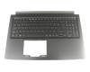 NSK-RELBC 0G Original Acer Tastatur inkl. Topcase DE (deutsch) schwarz/schwarz mit Backlight