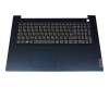 PC5C-GE Original Lenovo Tastatur inkl. Topcase DE (deutsch) grau/blau (Fingerprint)