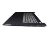 PC5C-GE Original Lenovo Tastatur inkl. Topcase DE (deutsch) grau/blau (Fingerprint)