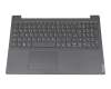 PC5CP-GR Original Lenovo Tastatur inkl. Topcase DE (deutsch) grau/grau