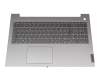 PK09000QQ20 Original Lenovo Tastatur inkl. Topcase DE (deutsch) grau/grau mit Backlight