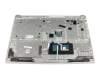 PK1314F3A18 Original Lenovo Tastatur inkl. Topcase FR (französisch) grau/silber mit Backlight