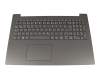 PK1314F3A19 Original Compal Tastatur inkl. Topcase DE (deutsch) grau/grau