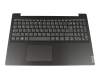 PK1318C1A20 Original LCFC Tastatur inkl. Topcase DE (deutsch) grau/schwarz