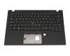 PK131A12D11 Original Lenovo Tastatur inkl. Topcase DE (deutsch) schwarz/schwarz mit Backlight und Mouse-Stick