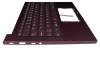 PR4SB-UK Original Lenovo Tastatur inkl. Topcase UK (englisch) lila/lila mit Backlight